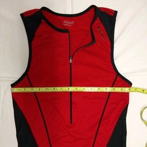 Triathlon Tank Shirt SUGOI Red / Black Large